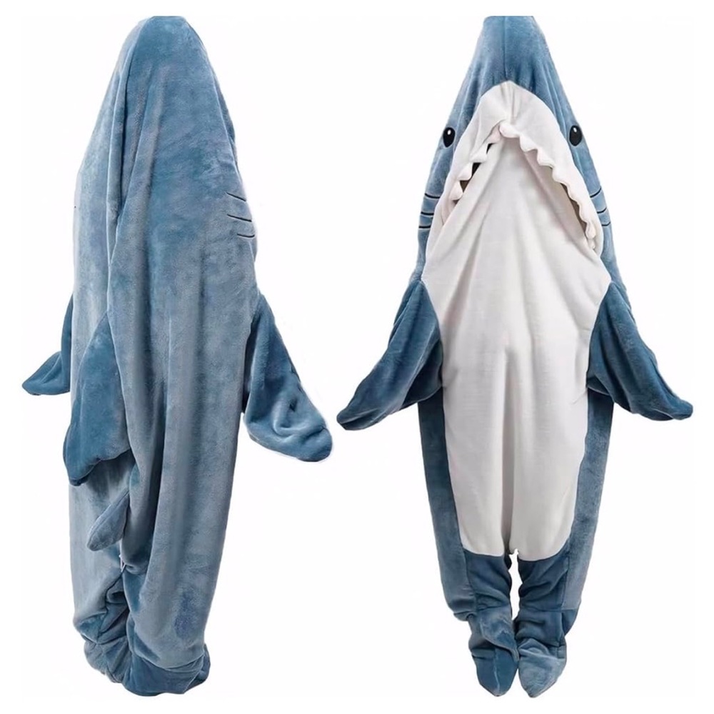 Shark Costume Plush Blue